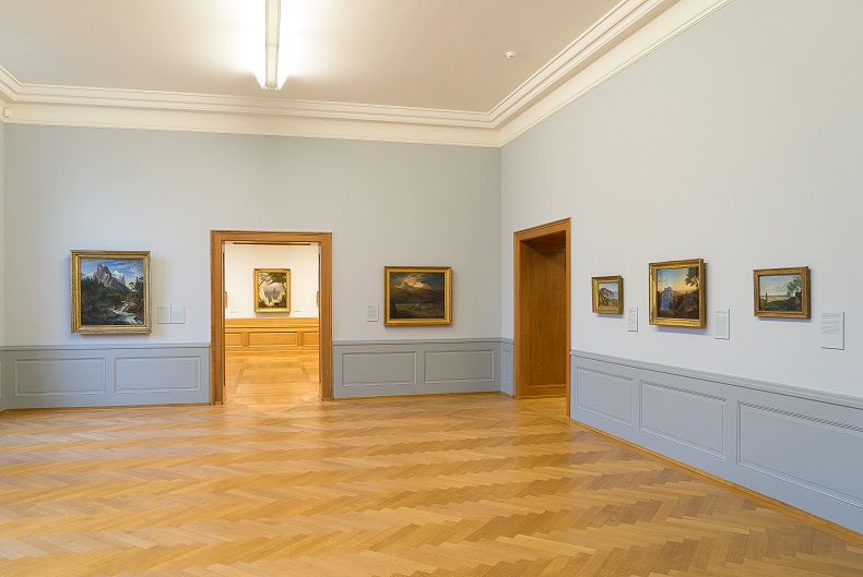 Blick auf Caspar David Friedrichs Kreidefelsen auf Rügen © Kunst Museum Winterthur