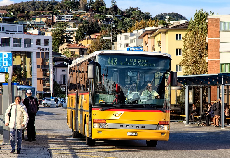 Öffentliche Verkehrsmittel Lugano